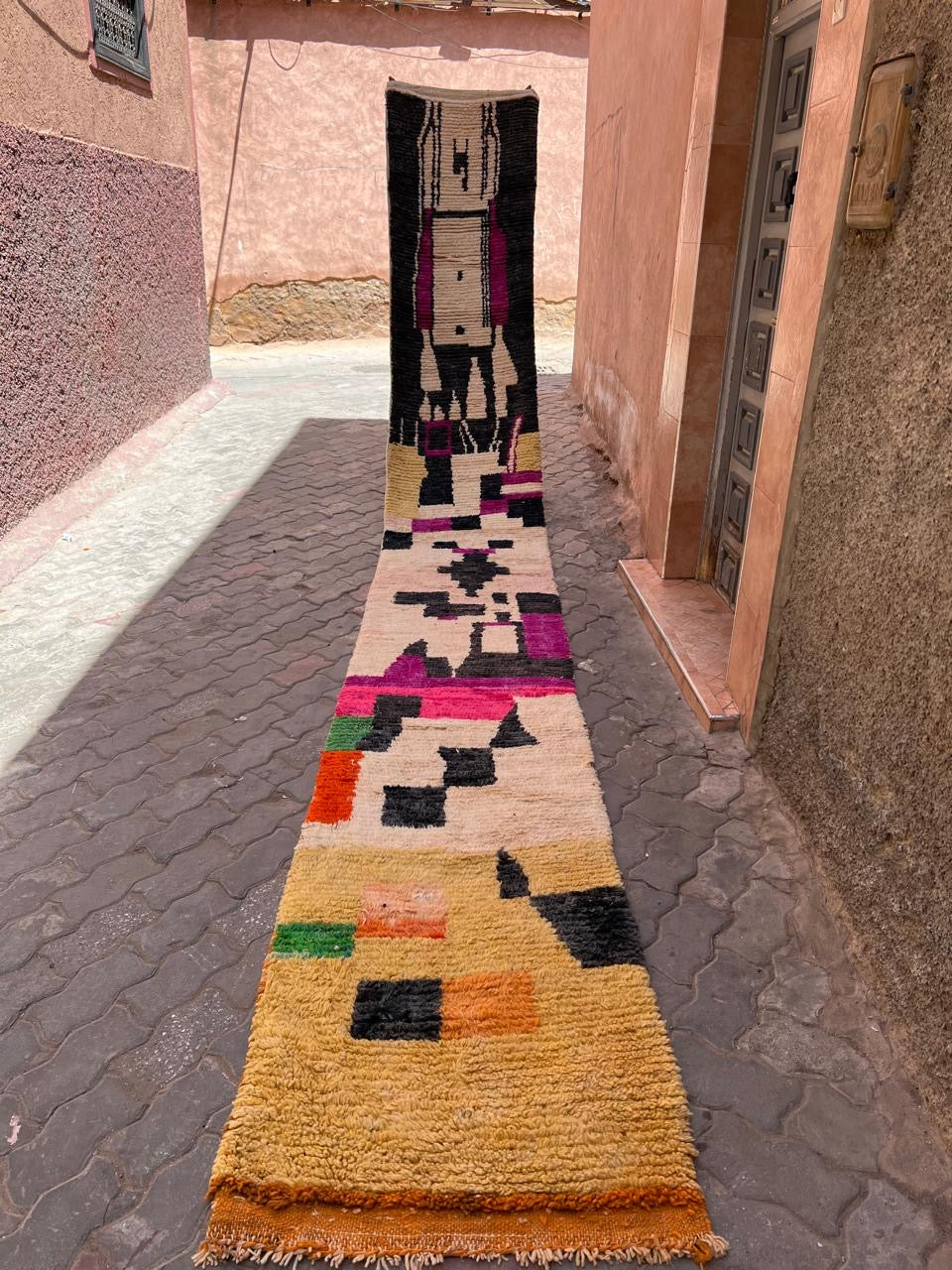 PRESALE - Orange and black - Boujaad Runner 6000 mm x 800 mm