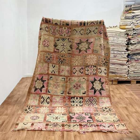 Vintage Moroccan Boujaad Rug - Alegria- 280 x 180 cm