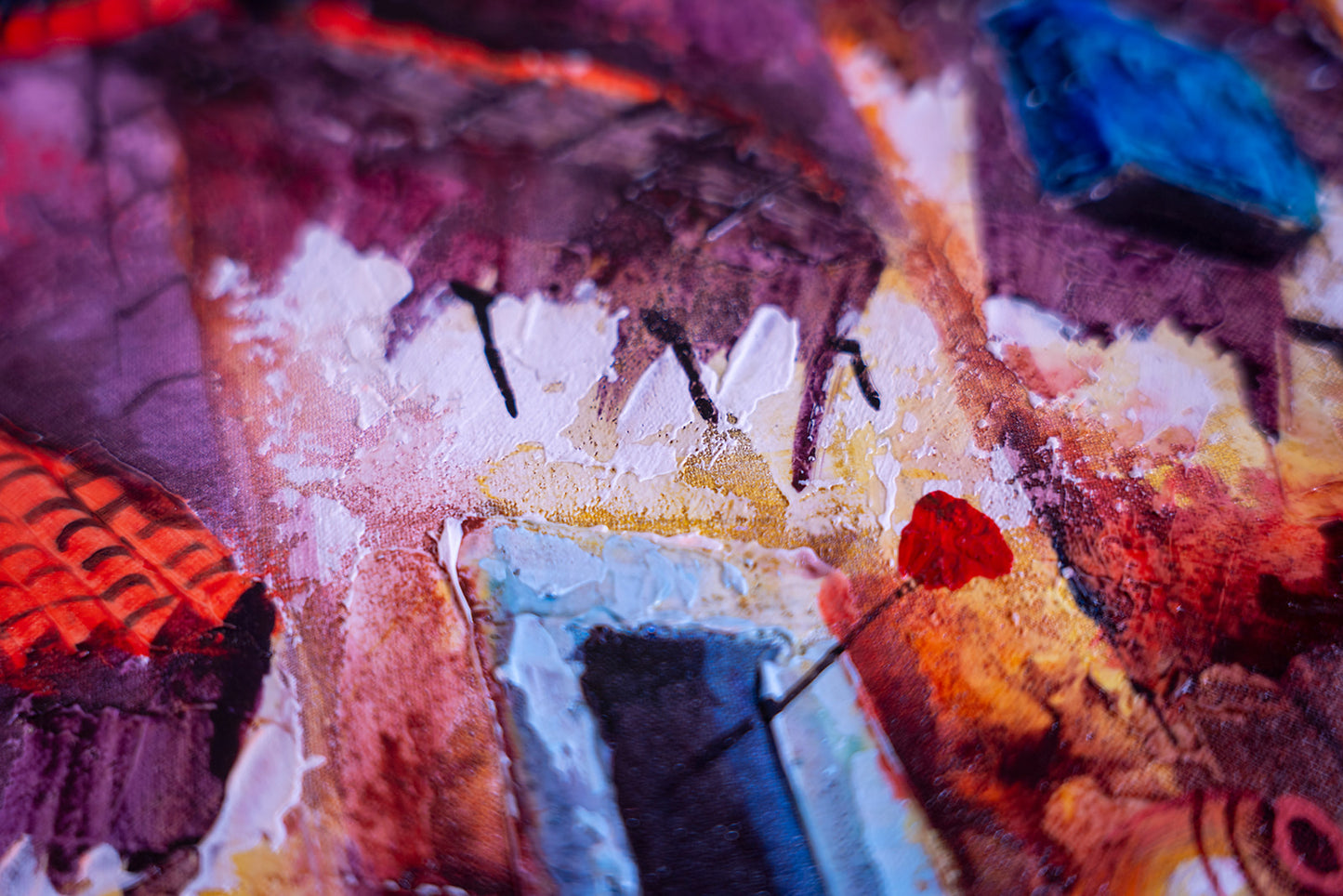 ORIGINAL ARTWORK Acrylic on canvas Peru - Cusco streets