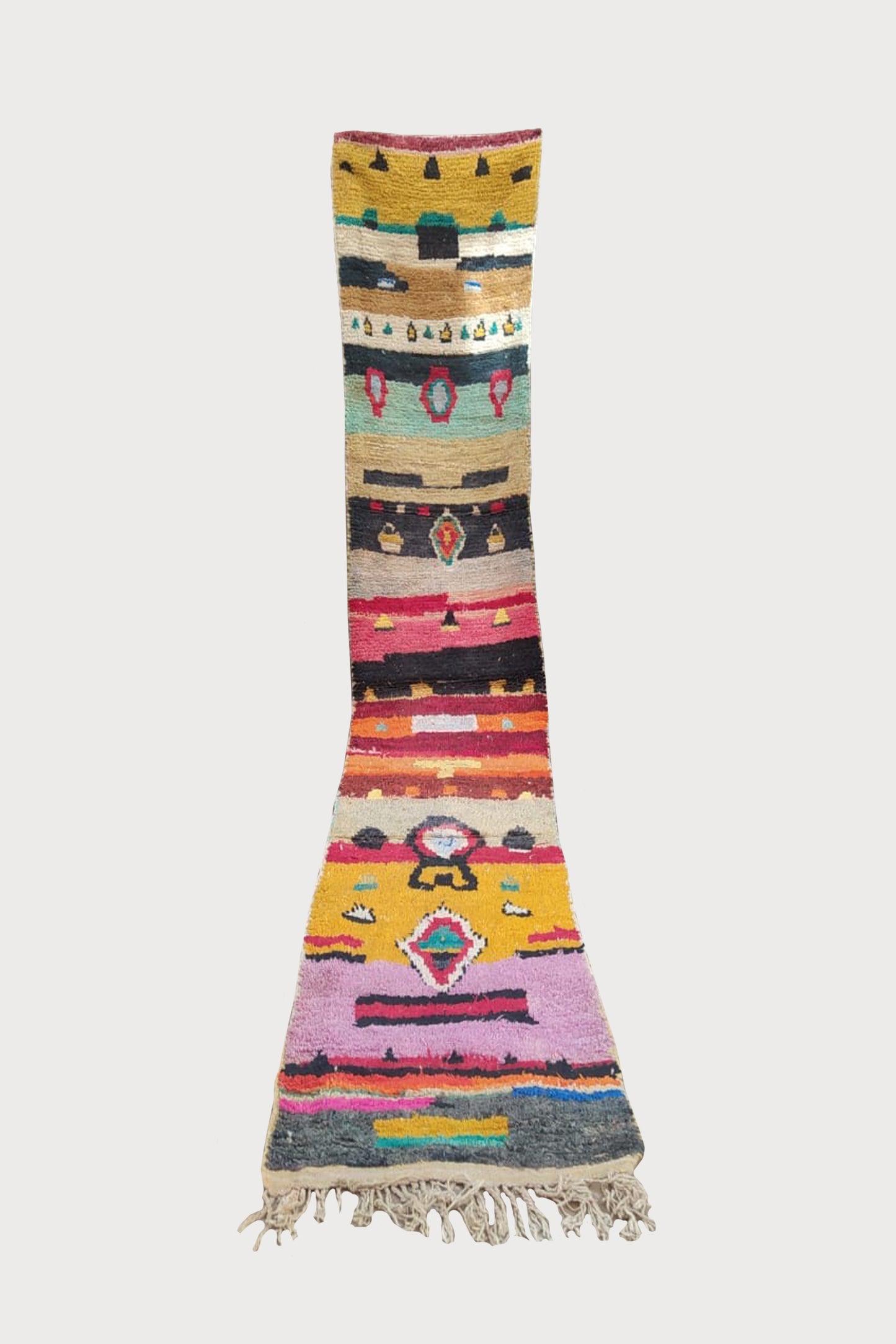 Bohzali NZ, Modern Moroccan Boujaad Runner - 68