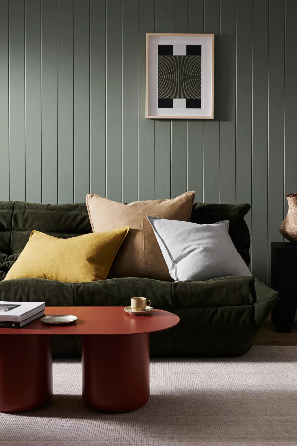 Como Cushion - Olive