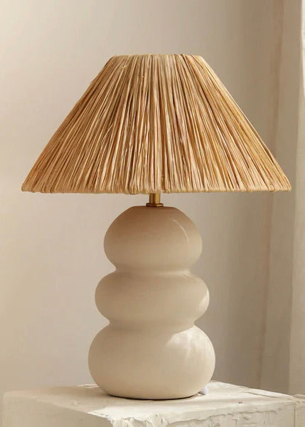 Paola & Joy Sofia Raffia Table Lamp