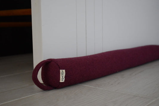 Felted NZ Wool Draught Stopper