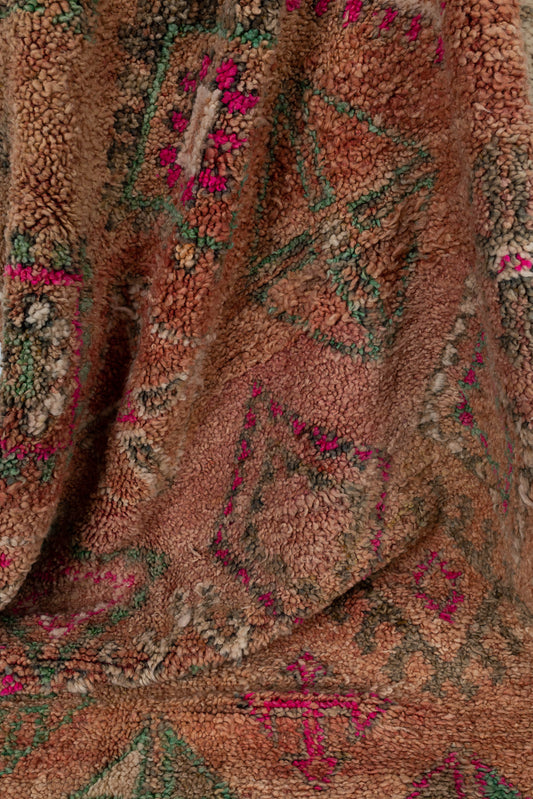 Vintage Moroccan Boujaad Rug - Pinar