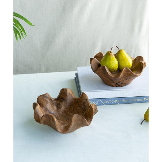 Teak Bowl