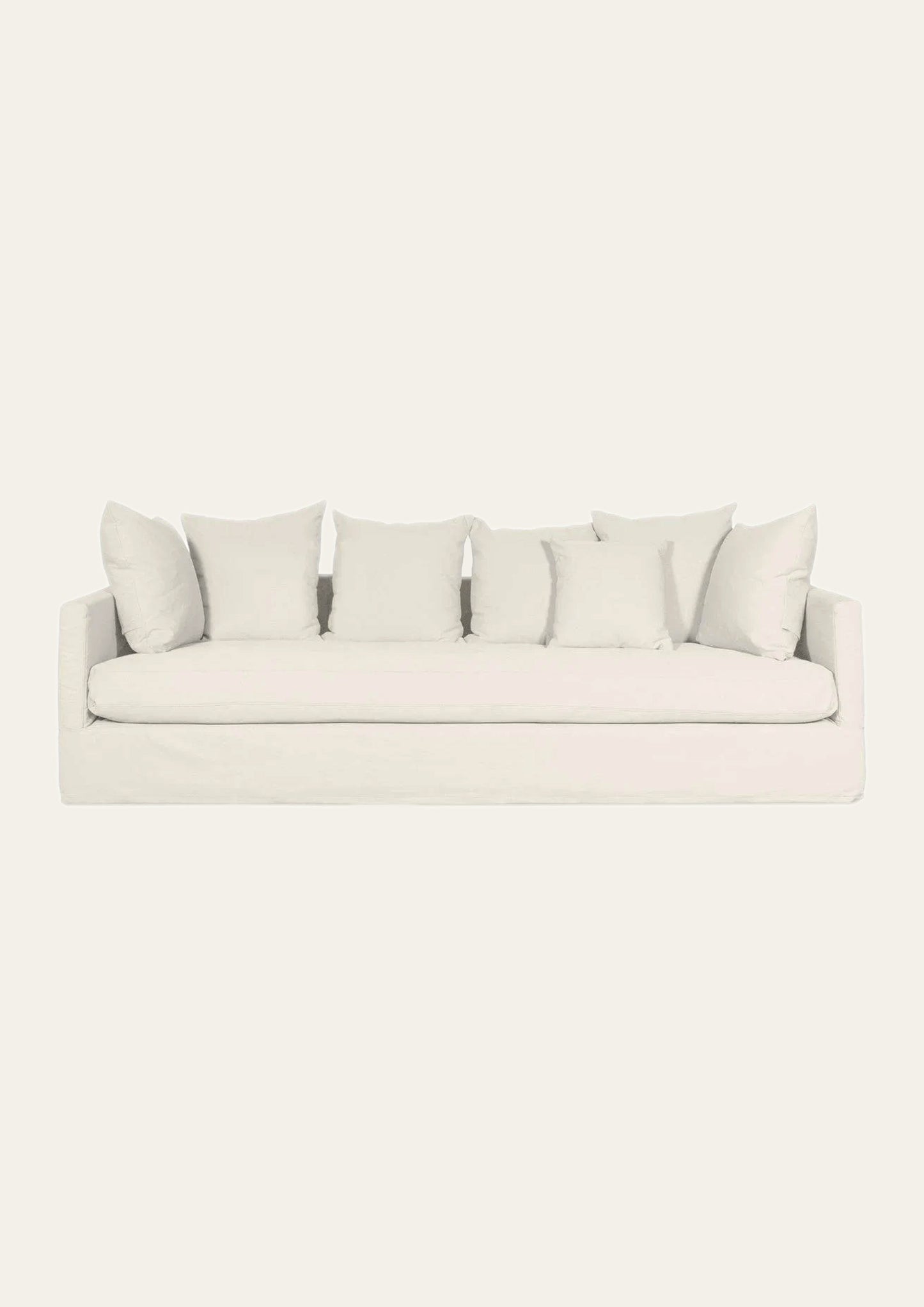 Chalet Slip Cover 3 Seater Sofa - Cloud