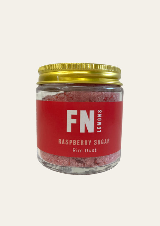 F n Lemons Raspberry Sugar Rim Dust 75g