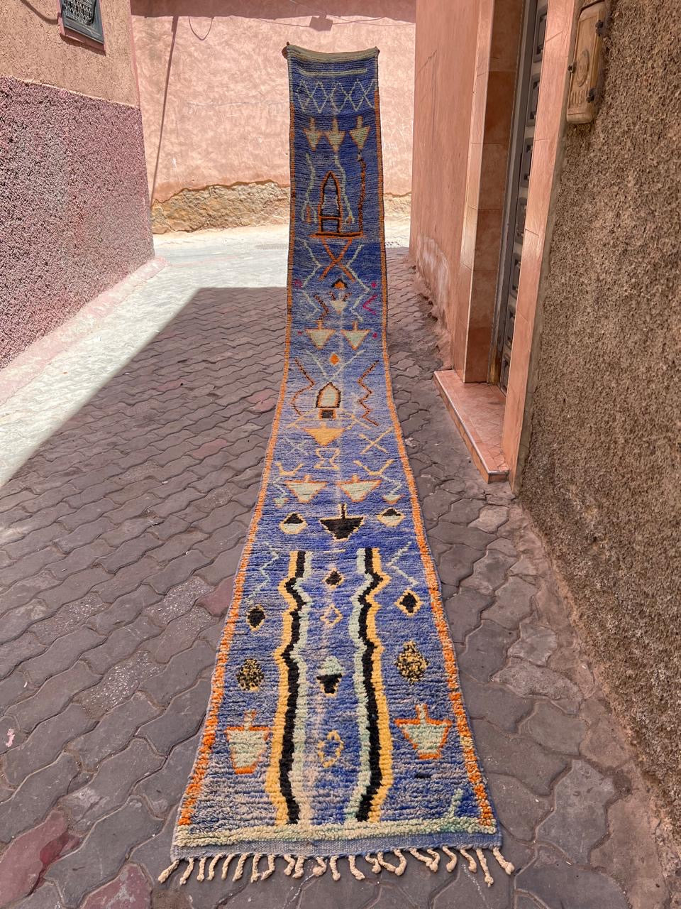 PRESALE -Orange Blue- Boujaad Runner 6000 x 700 mm