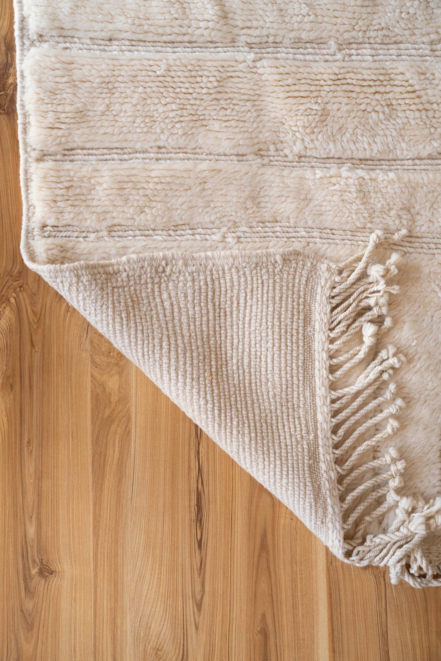 New Creamy- Le Mont Moroccan Beni M'Rirt Rug 2780 x 2000mm