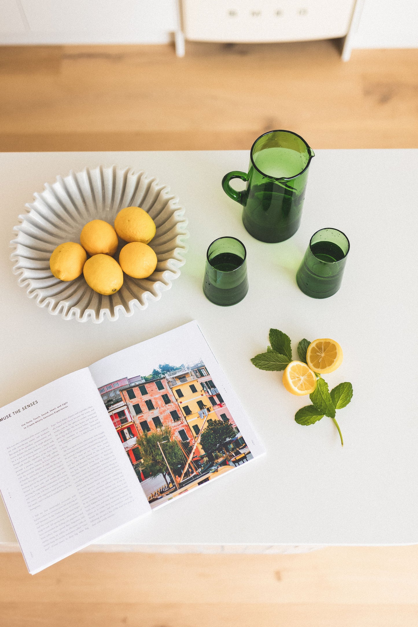 Moroccan Green Jug/Carafe