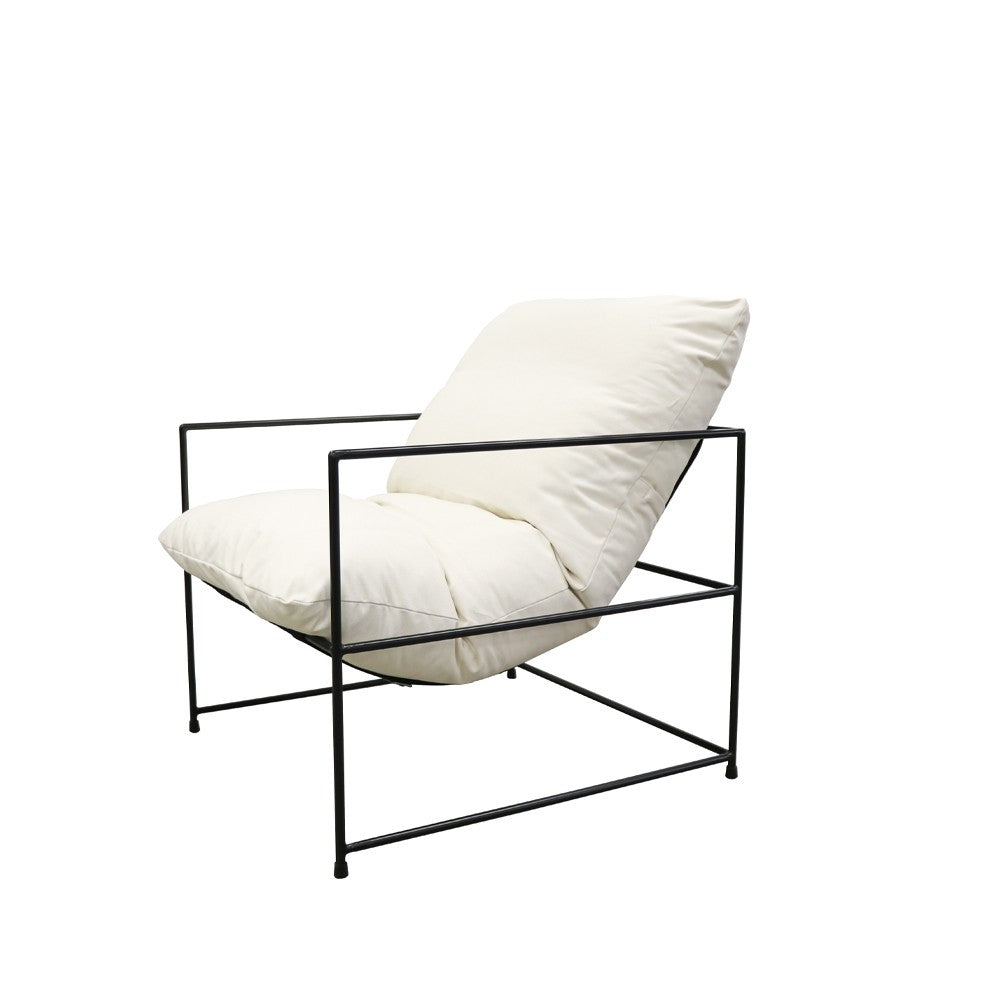 Lauro Club Chair- Vanilla