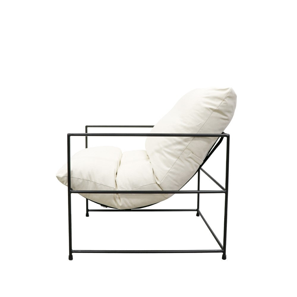 Lauro Club Chair- Vanilla