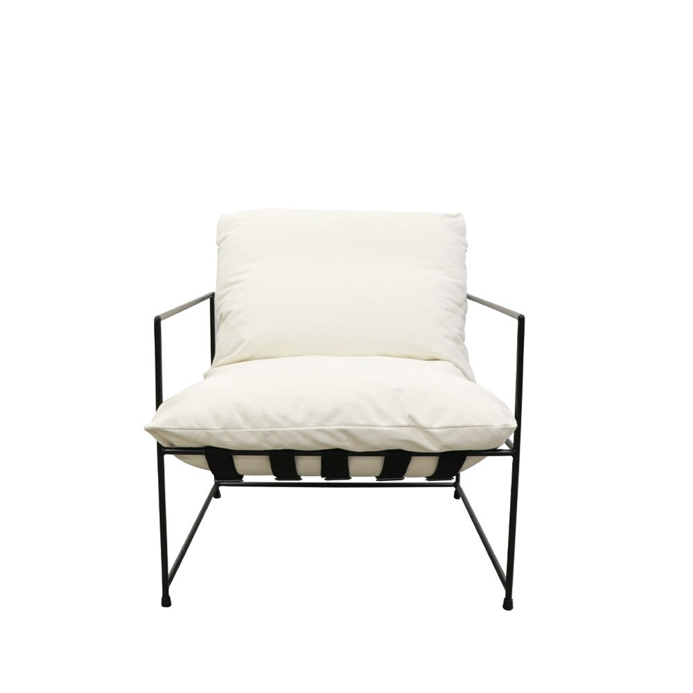 Lauro Club Chair- Vanilla