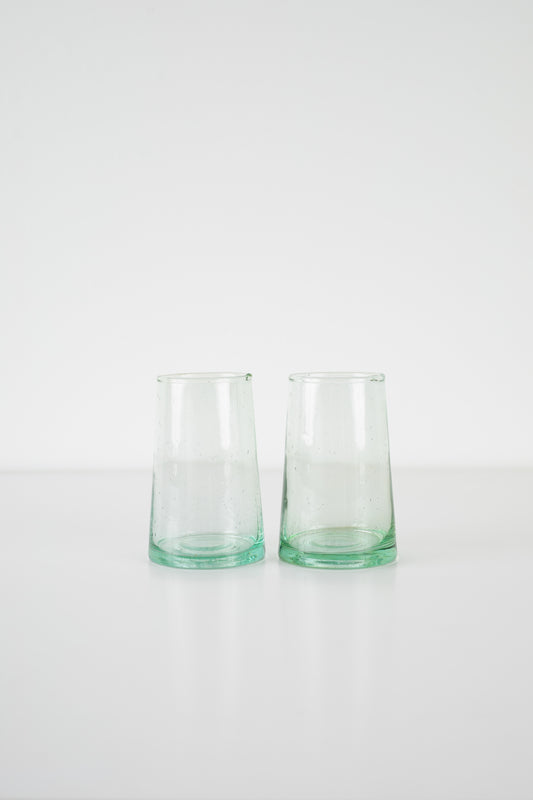 Moroccan Clear Coneshaped Glass - 250 ml ( you can request this item )
