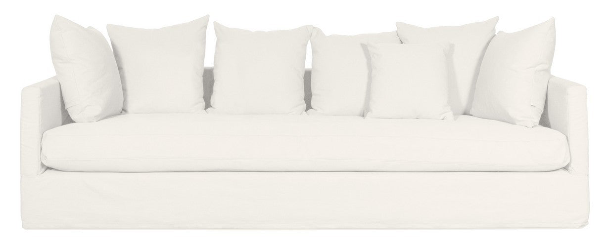 Chalet Slip Cover Sofa Bohzali Nz White