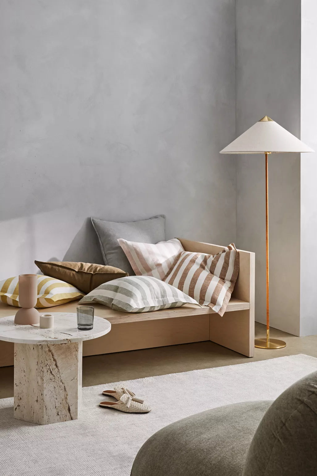 Luca Cushion - Blush