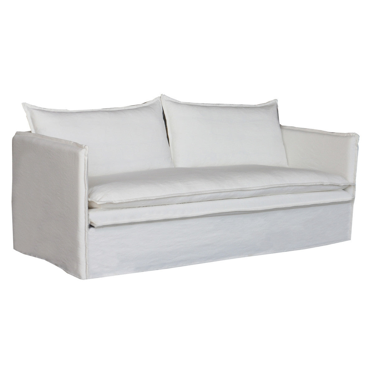 Malta Slip Cover 3 Seater Sofa - Cloud
