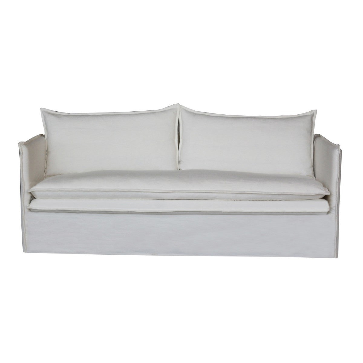 Malta Slip Cover 3 Seater Sofa - Cloud