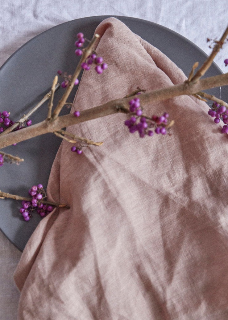 Nude Pink Napkin - Set of Four