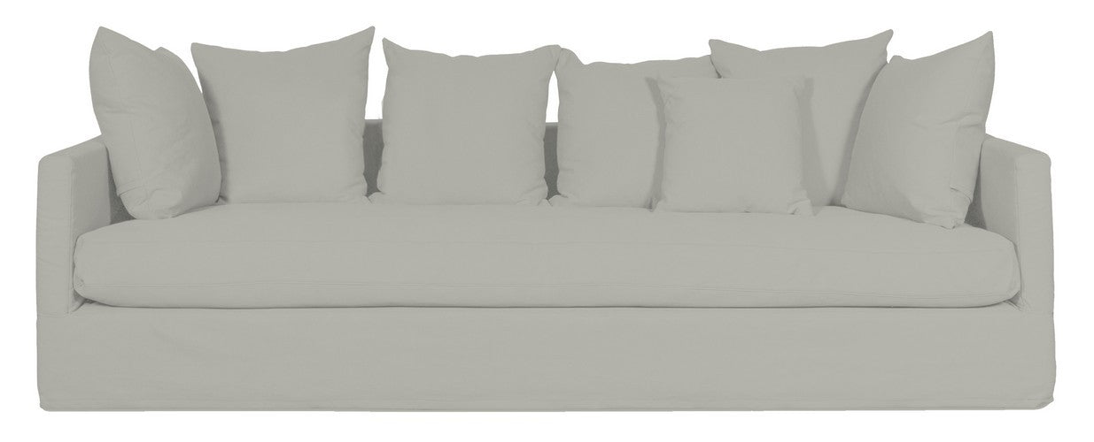 Chalet Slip Cover Sofa Bohzali Nz Pastel Grey
