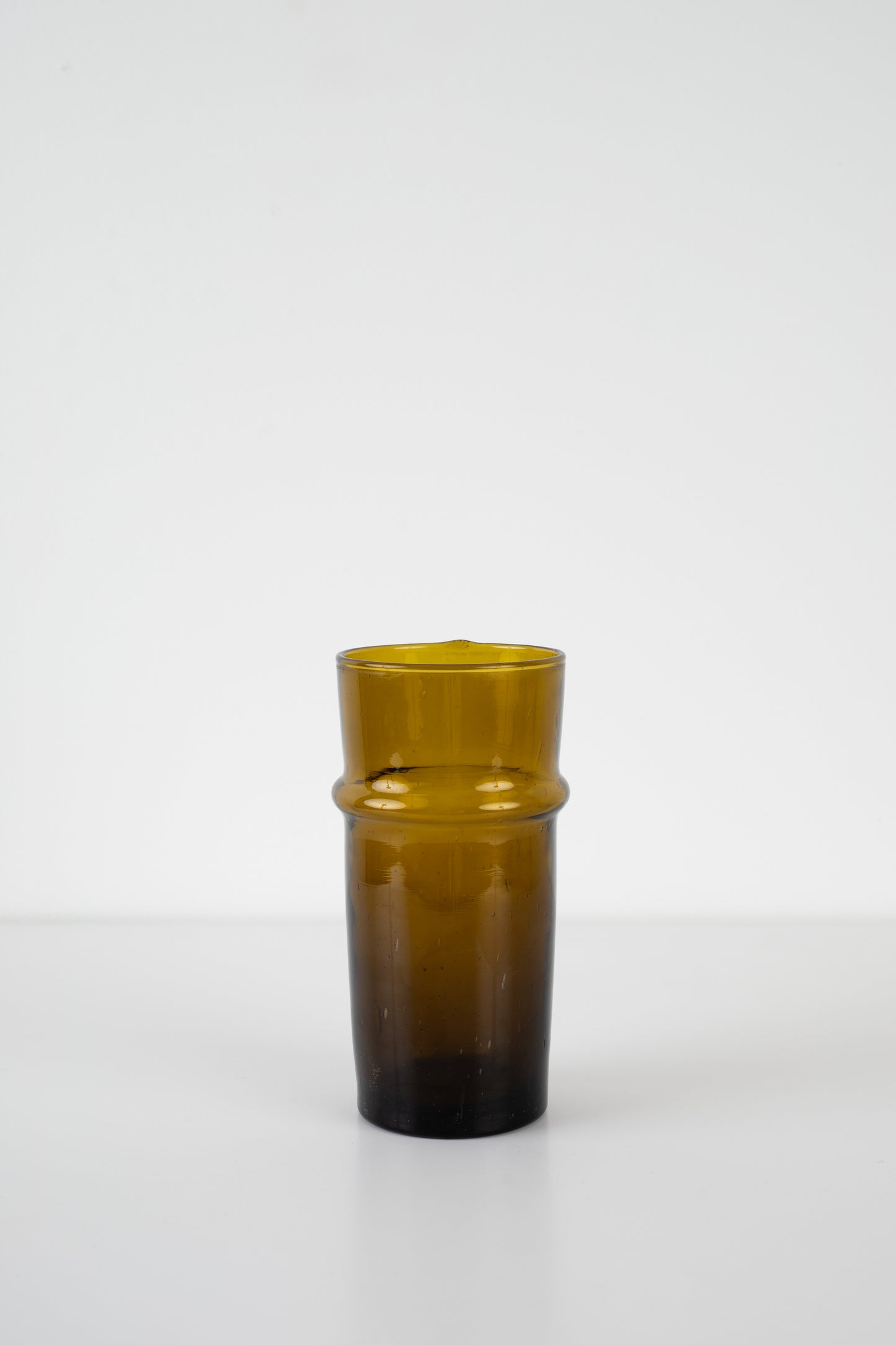 Moroccan Beldi Mustard Vase - Medium