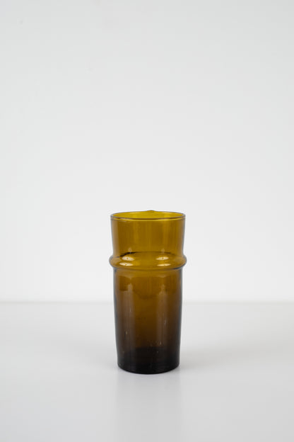 Moroccan Beldi Mustard Vase - Medium