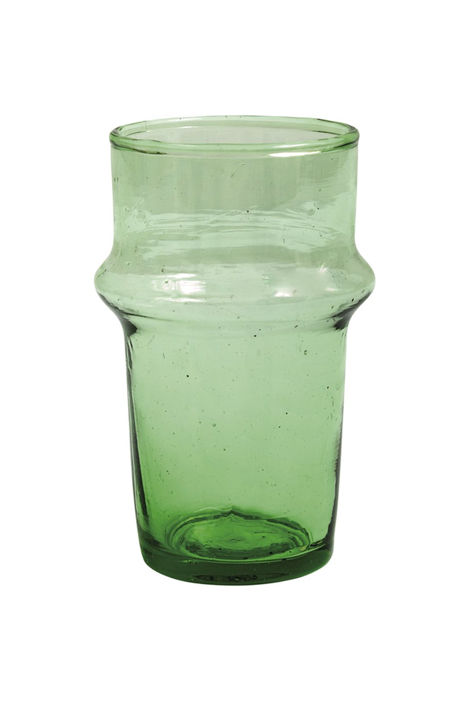 Moroccan Green Beldi Glass - Extra Large