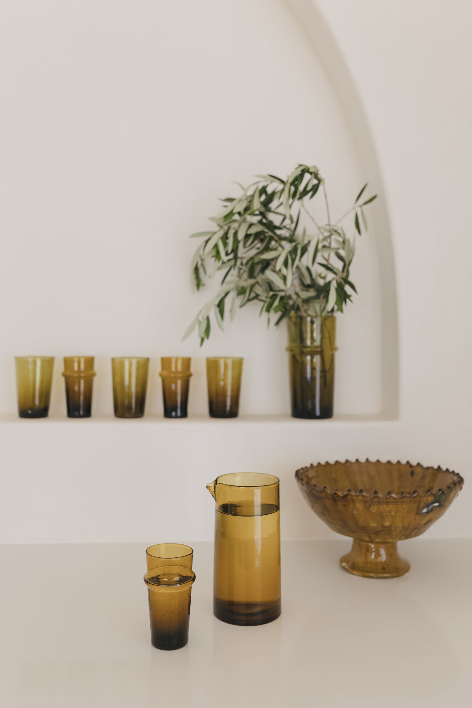 ALL MOROCCAN GLASSWARE