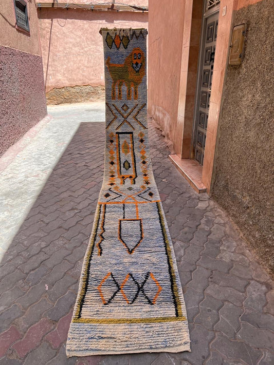 PRESALE - Light Blue - Boujaad Runner 5100 x 700 mm