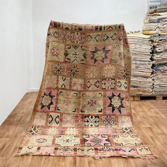 Vintage Moroccan Boujaad Rug - Alegria-  280 x 180 cm