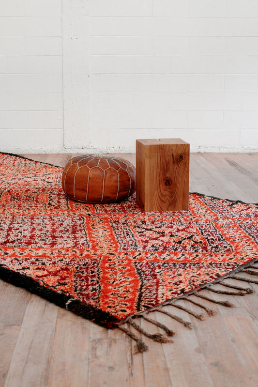 Dilber Attractive 3950 x 2000 mm Vintage Moroccan Boujaad Rug