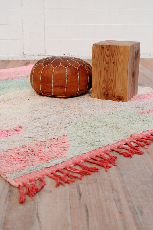 Gulgzel -Rosebeauty  240 x 160 mm Vintage Moroccan Boujaad Rug