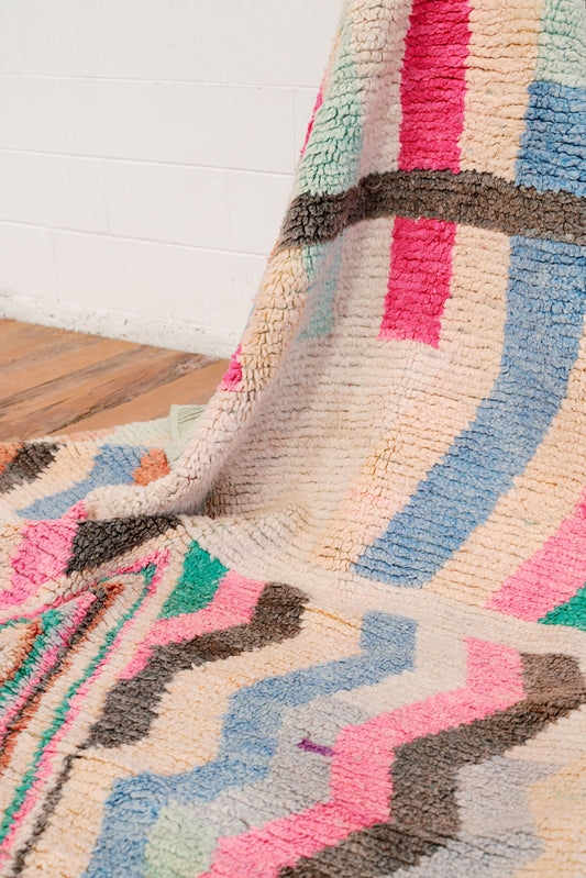 Soft Colours - Menekşe Rug - New Moroccan Boujaad Rug 2900 x 1900 mm -