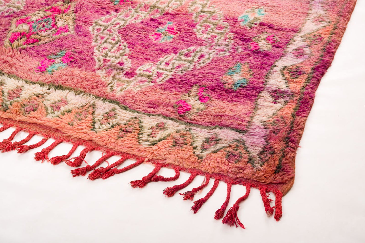 Vintage Moroccan Boujaad Rug - Asma