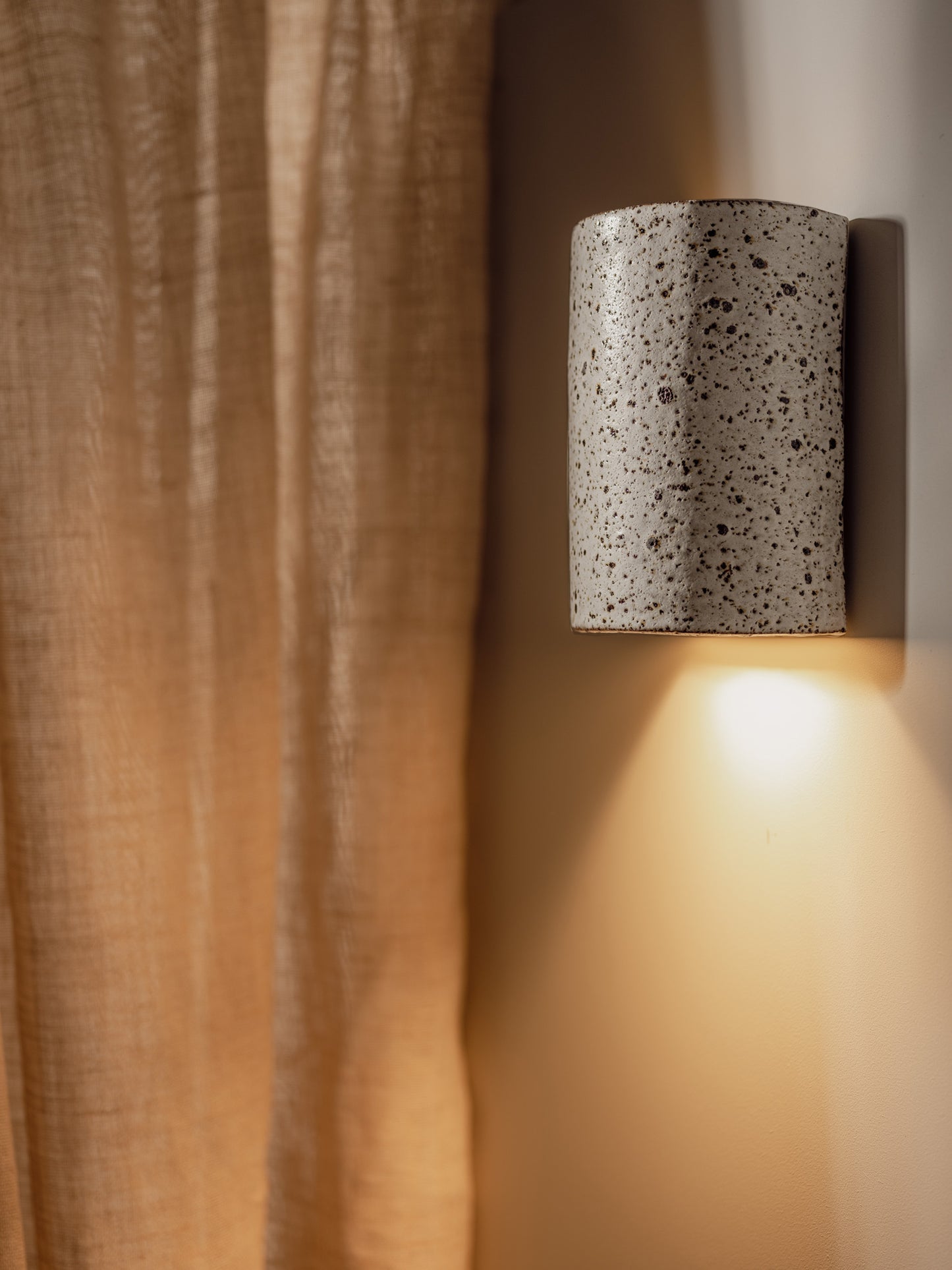 We Ponder | Tall or Short Dusk Interior Ceramic Wall Light