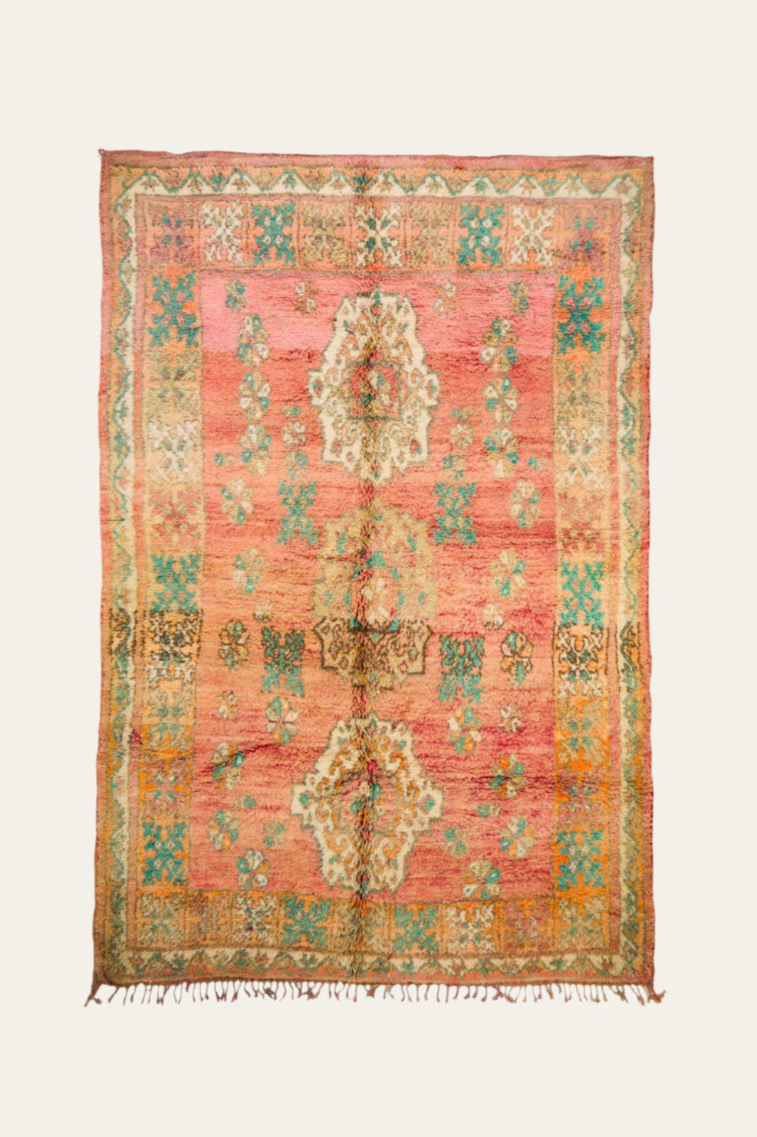 Vintage Moroccan Boujaad Rug - Cassi