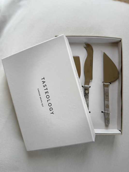 Tasteology Cheese Knives - Monochrome
