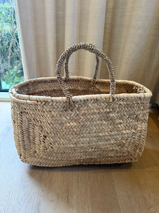 Woven Market Basket ( LAST ONE )