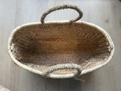 Woven Market Basket ( LAST ONE )