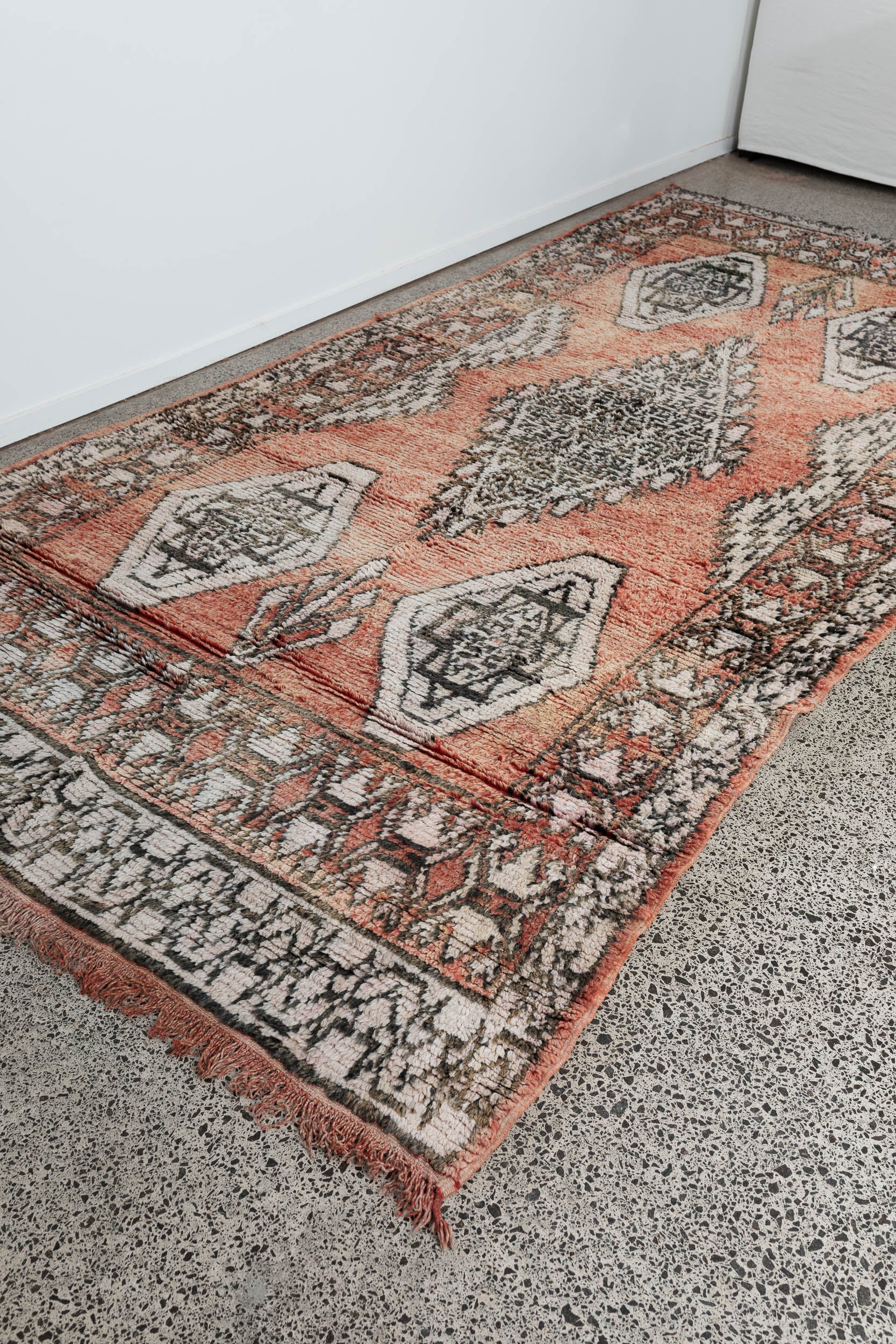 Vintage Moroccan Floor Rug | Bohzali | Inas