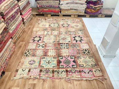 Vintage Moroccan Boujaad Rug - Alegria-  280 x 180 cm