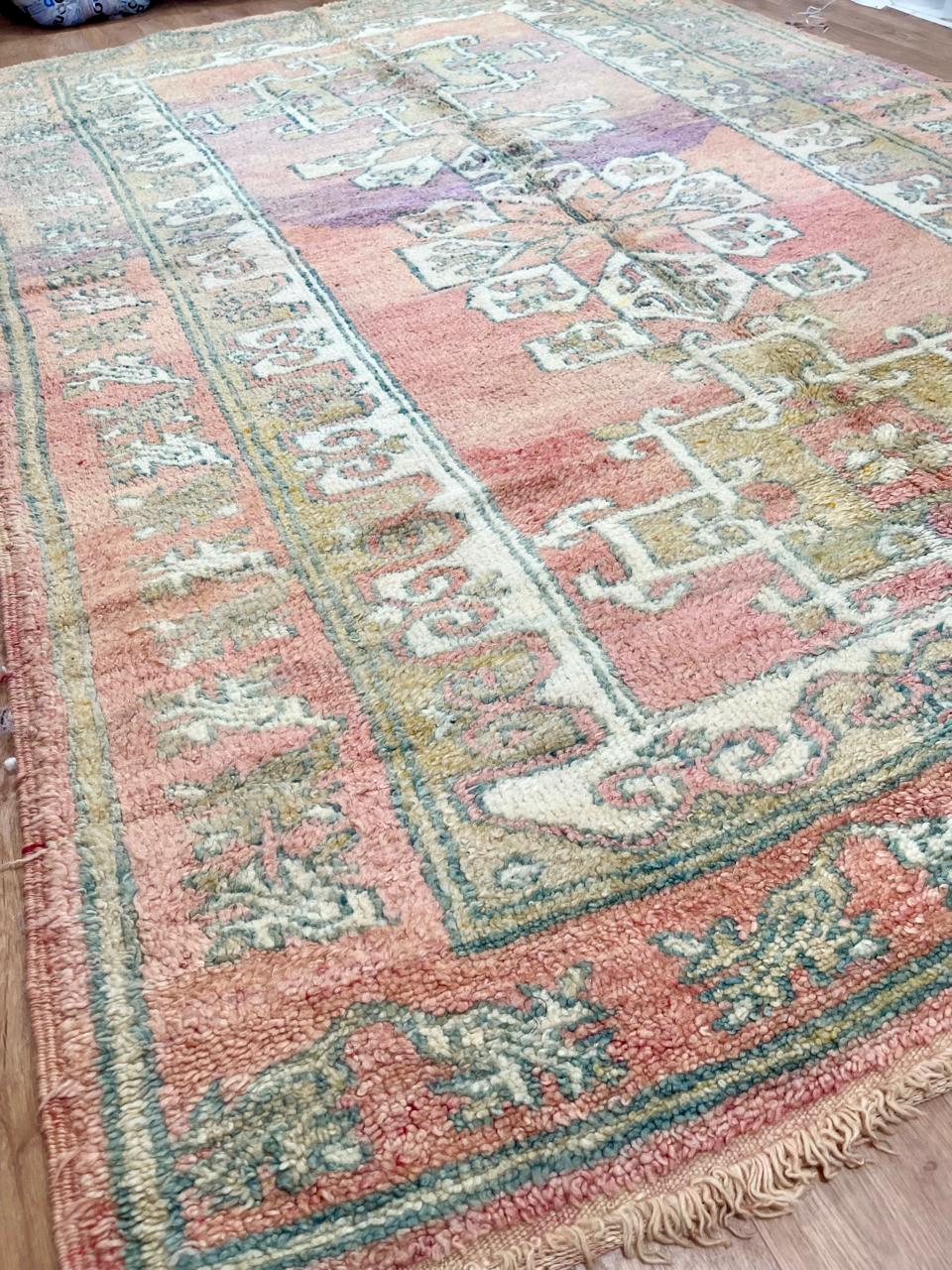 Vintage Moroccan Boujaad Rug - Sunrise -  2750x 1800 mm