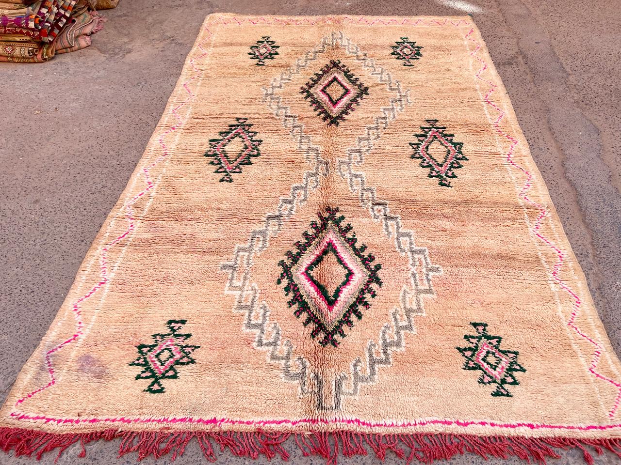 Vintage Moroccan Boujaad Rug - Bella  -  2850x 1900 mm