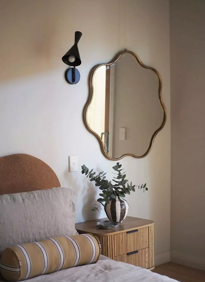 Elina Bronze Mirror    90 x 90 cm
