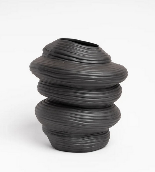 Capas Vase Black