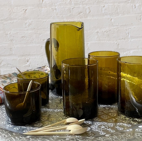 Moroccan Mustard Jug/Carafe