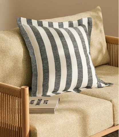 VITO SHADOW - Playful cabana stripe -50cm x 50cm