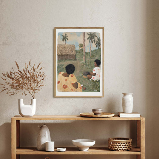 Preparing - Limited Edition Print by Jade Barclay