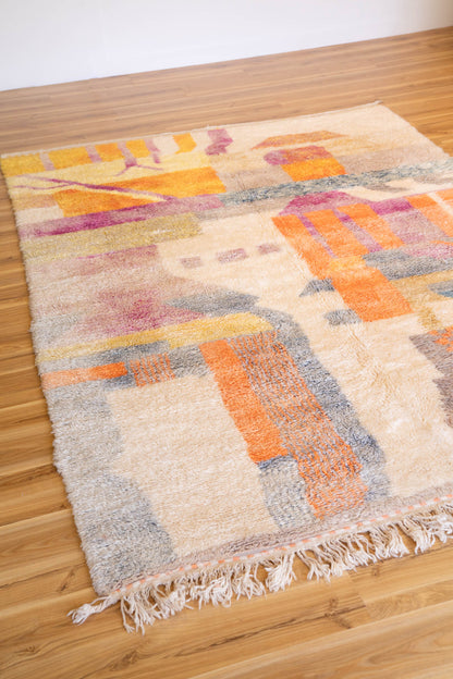 New Moroccan Boujaad Rug - Leila