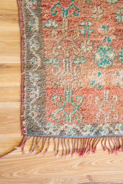 Vintage Moroccan Boujaad Rug -Aahira